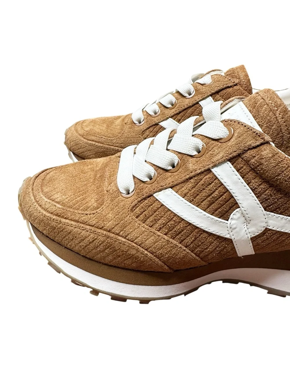 VERONICA BEARD Hazelwood Corduroy Valentina Sneakers 7 NEW